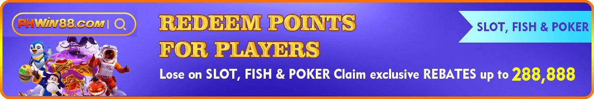 PHWin747 loss rebate on slot fish and poker up to ₱288,888